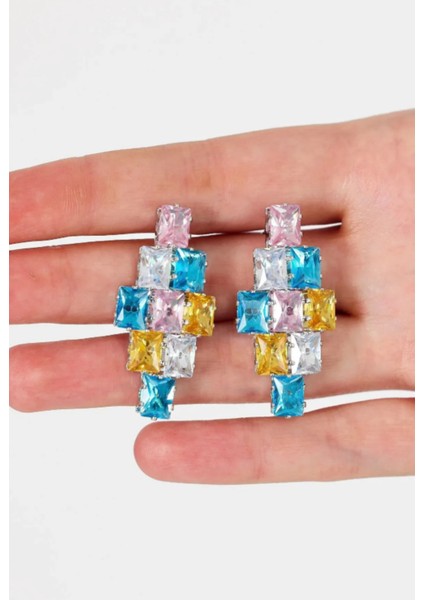 Set.up Tasarım Taşlı Küpe indirimleri