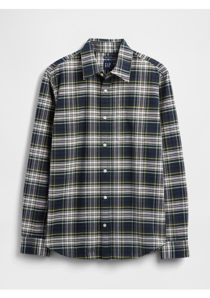 Erkek Yeşil Kareli Oxford Gömlek fiyatları