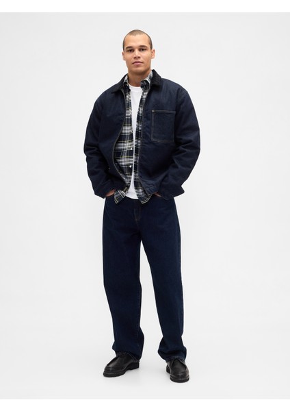 Erkek Yeşil Kareli Oxford Gömlek indirimleri