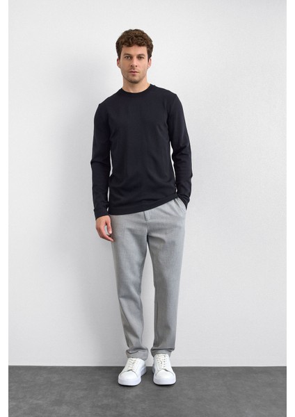 Regular Fit Bisiklet Yaka Triko Erkek Triko B35W40043 102 fiyatları