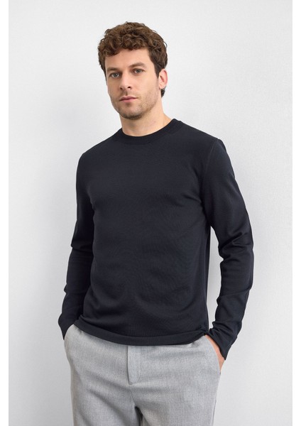 Regular Fit Bisiklet Yaka Triko Erkek Triko B35W40043 102 modelleri