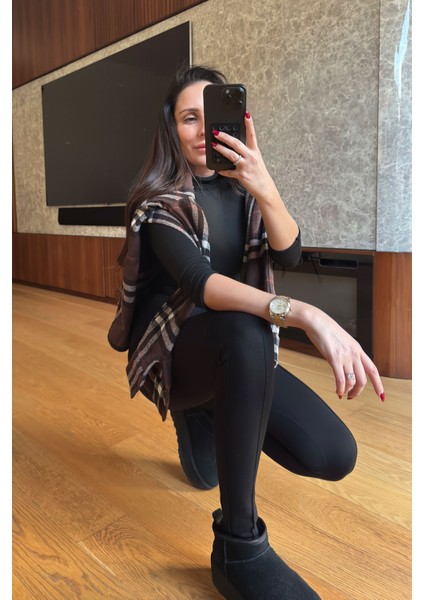 Önü Nevürlü Paça Detay Tayt- Siyah fırsatları