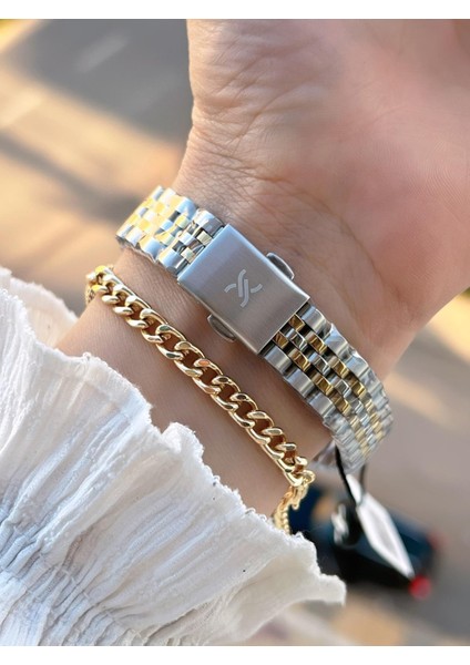 2 Yıl Garantili Jubile Kordon 3 Atm Suya Dayanıklı Kadın Kol Saati+Bileklik F.Z.10974.5 modelleri