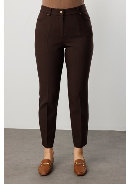 dar Paça Büyük Beden PANTOLON1009-26K modelleri