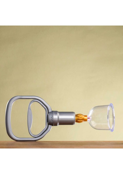 Dört Parmak Büyük Hacamat Pompası - Gold/gri modelleri