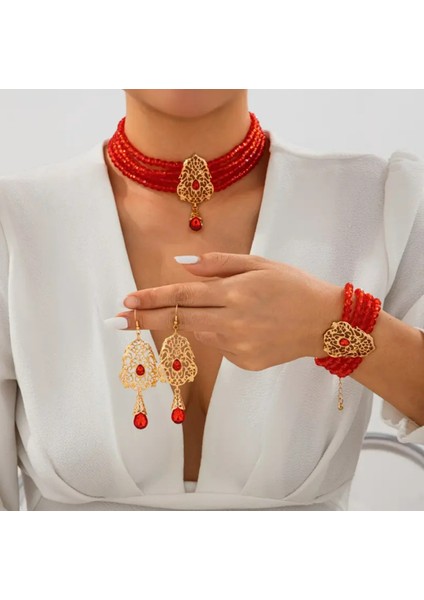 Set.up 3'lü Altın Model Set