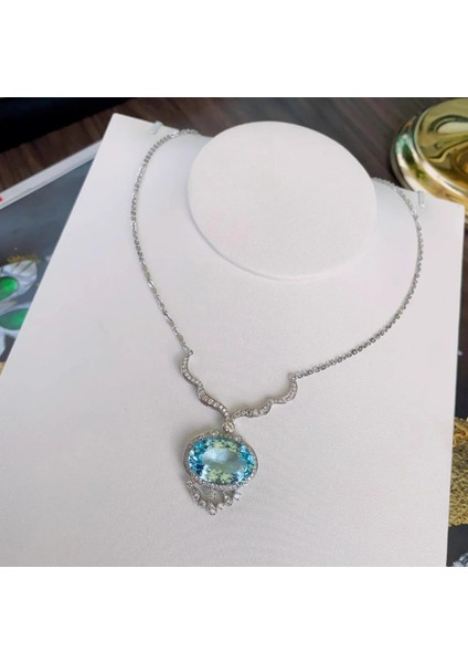 Set.up Aquamarin Taşlı Kolye fiyatları