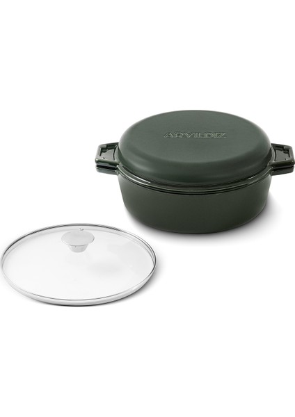 Duo Cast Iron Tencere Fesleğen 20 cm fırsatları