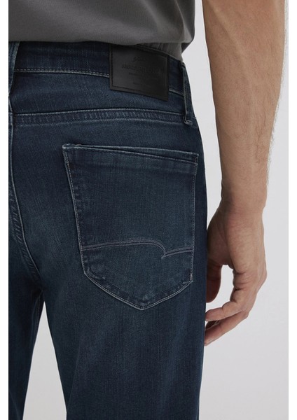Hunter Pamuklu Regular Straight Fit Normal Bel Düz Paça Jeans Erkek Kot Pantolon 0020291286 fırsatları