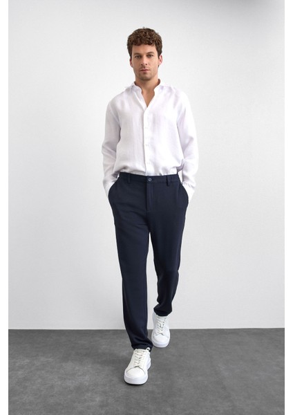 Slim Fit Normal Bel Düz Paça Jogger Pantolon Erkek Pantolon B35W33007 119 modelleri