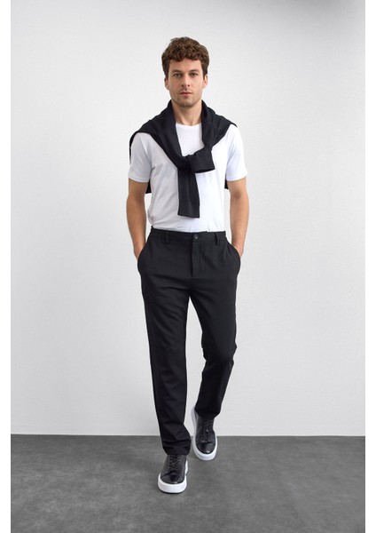 Slim Fit Normal Bel Düz Paça Jogger Pantolon Erkek Pantolon B35W33007 102 modelleri