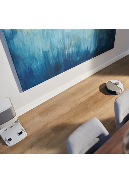 XU7100/02 7000 Serisi Islak ve Kuru Otomatik Boşaltma Istasyonlu Beyaz Robot Süpürge Beyaz fırsatları