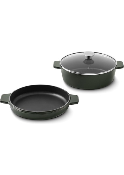 Duo Cast Iron Tencere Fesleğen 24 cm indirimleri