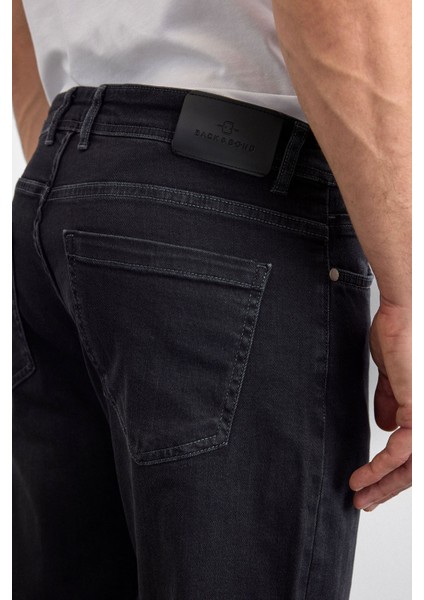 Pamuklu Baggy Fit Normal Bel Düz Paça Jeans Erkek Kot Pantolon B35W35001 102 indirimleri