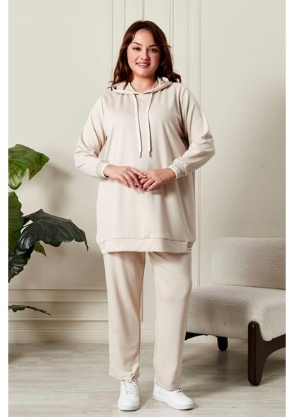 Kadın Büyük Beden Ribanalı Oysho Takım indirimleri