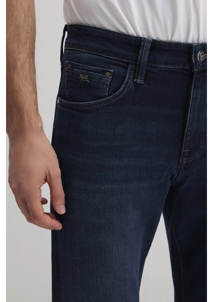 Hunter Pamuklu Regular Straight Fit Normal Bel Düz Paça Jeans Erkek Kot Pantolon 0020290825