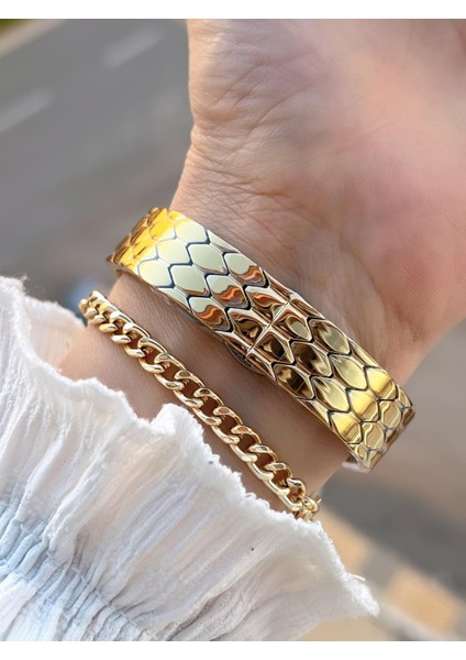 Çelik Kordon 30 mt Suya Dayanıklı Kadın Kol Saati+Bileklik BF.GF.10067.2 modelleri