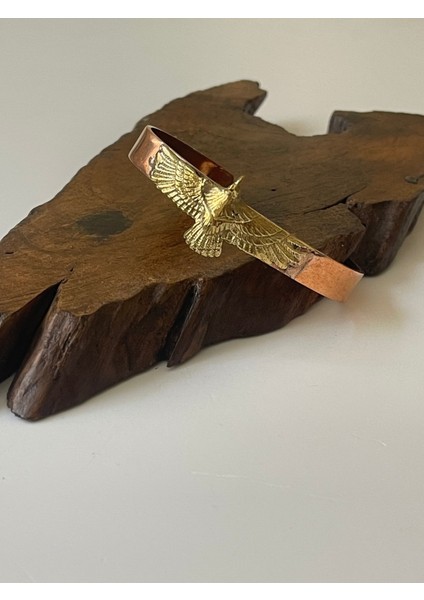 Pirinç Kartallı Bakır Bileklik Kartal Bileklik El Yapımı Bakır Kartal Bileklik Saf Bakır Bileklik fırsatları