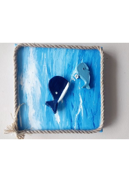 Dekoratif Duvar Süsü Balık Temalı Deniz Pano fiyatları