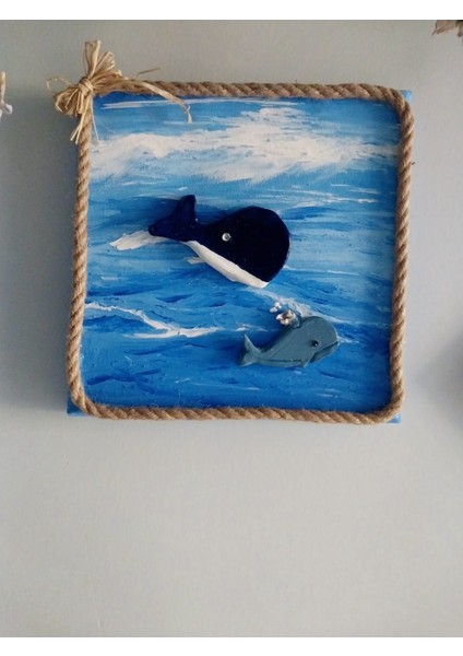 Dekoratif Duvar Süsü Balık Temalı Deniz Pano modelleri