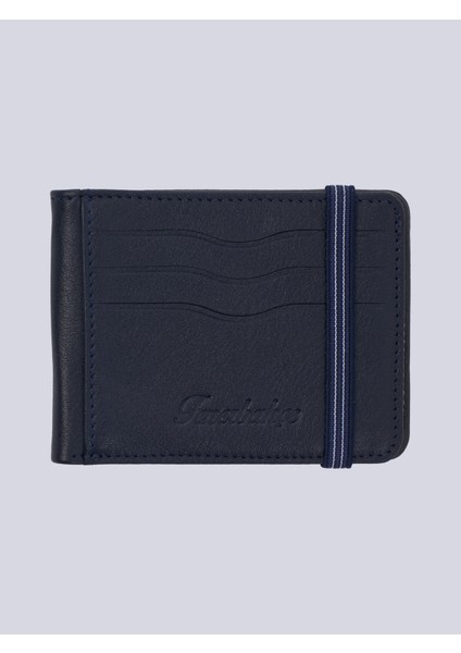 Fb Lastikli Şeffaf Hakiki Deri Kartlı