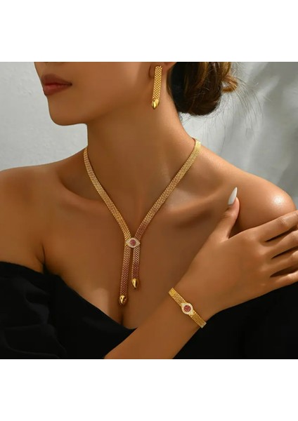 Set.up 3'lü Altın Model Set