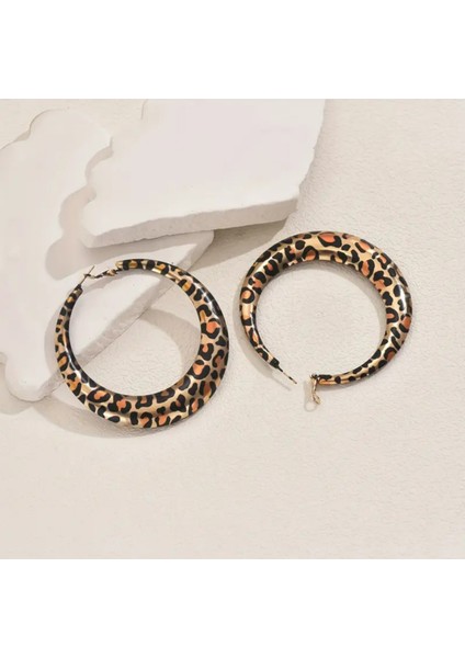 Set.up Leopar Model Halka Küpe fiyatları