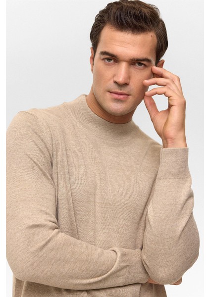 TR2013700485 Yün Akrilik Yarım Balıkçı Yaka Erkek Kazak fiyatları