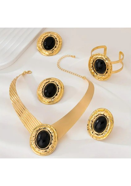 Set.up 4'lü Altın Kaplama Set modelleri