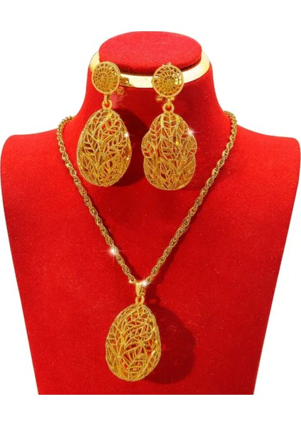 Set.up Altın Kaplama El Yapımı Tasarım Set Takım