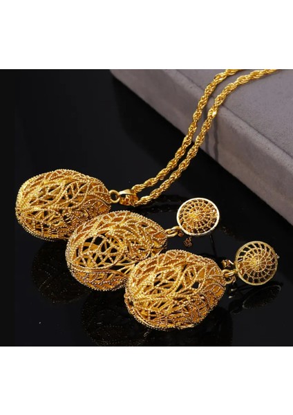 Set.up Altın Kaplama El Yapımı Tasarım Set Takım