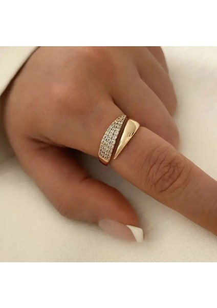 Set.up Taşlı Ayarlanabilir Yüzük modelleri