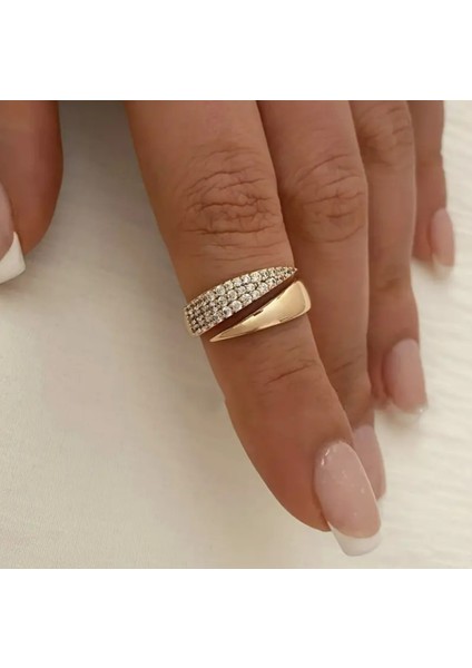 Set.up Taşlı Ayarlanabilir Yüzük fırsatları