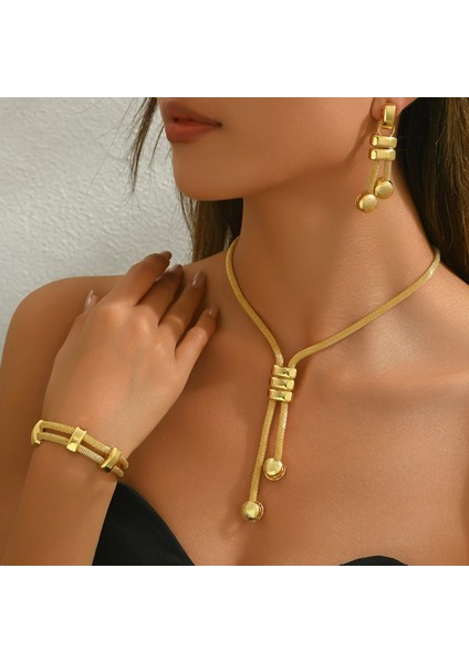 Set.up Altın Abiye Set