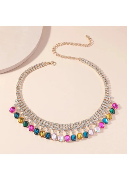 Set.up Baget Taş Çelik Kolye fiyatları