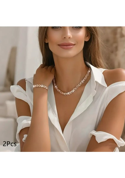 Set.up Altın Kaplama El Yapımı Tasarım Set 2'li Takım indirimleri