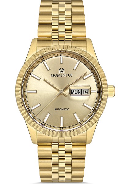 Gold Çelik Kordon Erkek Kol Saati TM347G-08SG