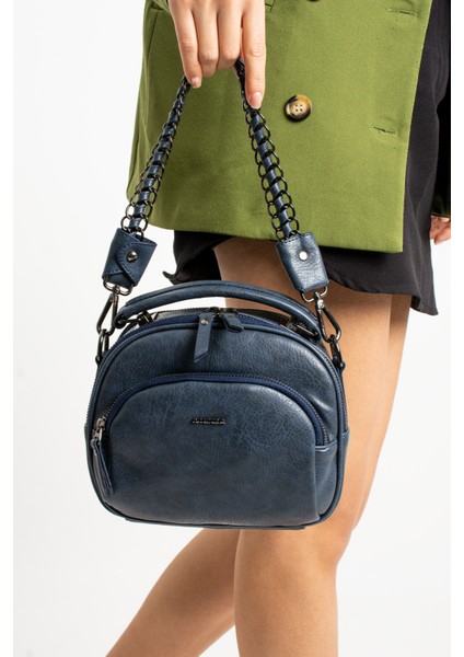 Kadın Omuz ve El Çantası – Çok Bölmeli, Zincir Askılı, Suni Deri, Şık Günlük Çapraz Çanta