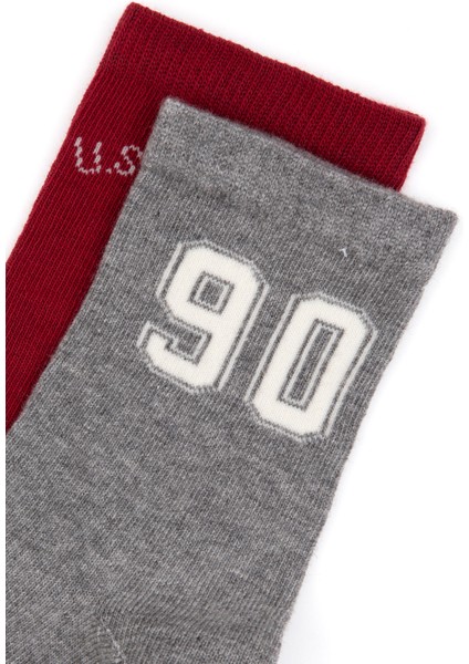 Erkek Çocuk Gri Melanj Çorap (Soket) 50318051-VR086 fiyatları