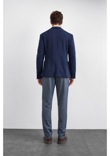 Slim Fit Mono Yaka Klasik Ceket Erkek Ceket B35W50031 119