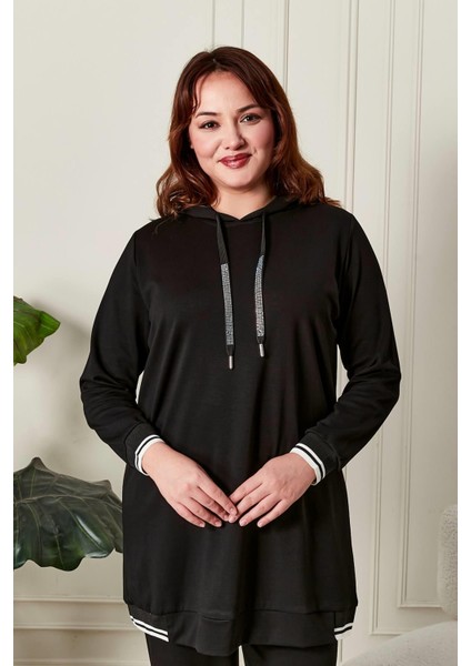 Kadın Büyük Beden Ribanalı Oysho Takım