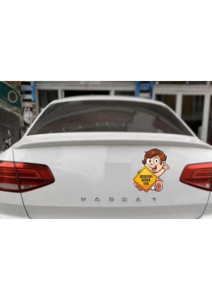 Arabada Bebek Var - Araba Oto Araç Pickup Sticker - 00299 modelleri
