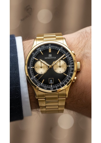 Gold Çelik Kordon Erkek Kol Saati CC305G-04SG