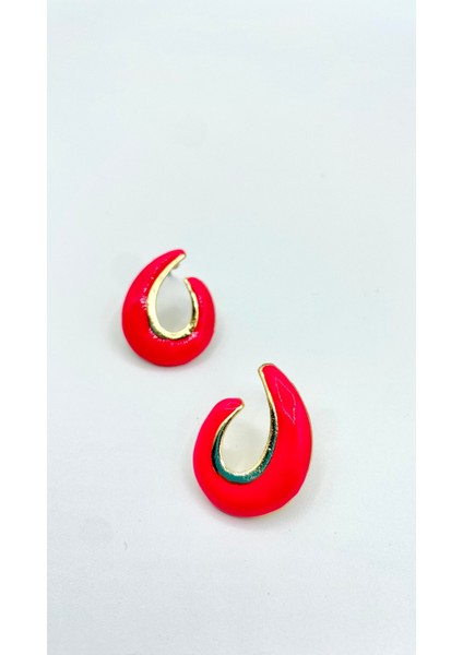 Set.up Nar Çiçeği Küpe