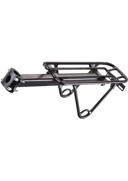- Arka Bagaj - Sele Borusuna Sabitlenebilir - 25.4mm Siyah