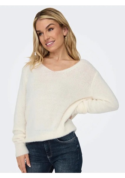 Onlella Piumo Ls V-Neck Knt Kadın Kazak 15259562 fiyatları