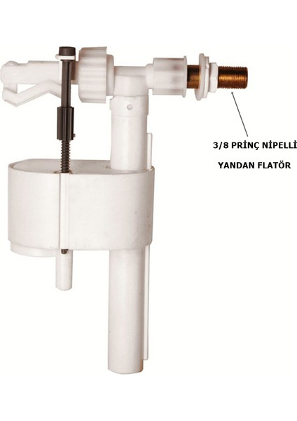 Tema Siamp Iç Takım 93-Y Flatör 3/8 Prinç Nipelli Yandan Girişli fiyatları