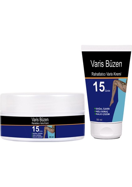 Varisbüzen Krem Seti: 1li Set 50 ml Kavanoz Cream & 50 ml Tüp Krem