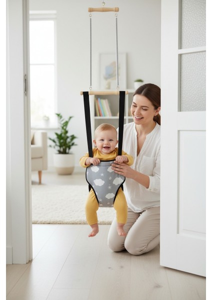 Hoppala Kanguru Zıpzıp , Doğal Ahşap Bebek Yürüteci modelleri