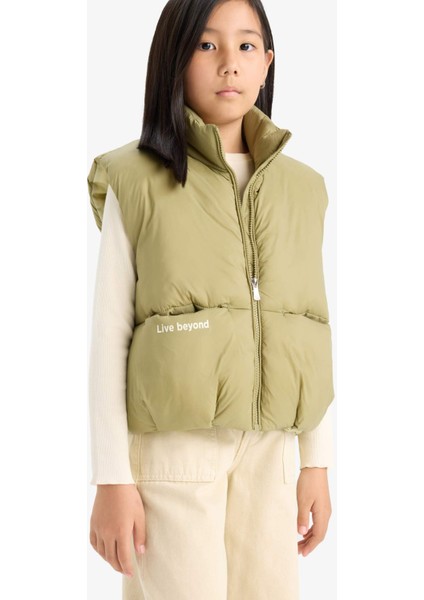 Kız Çocuk Fermuarlı Şişme Yelek E7683A825AU